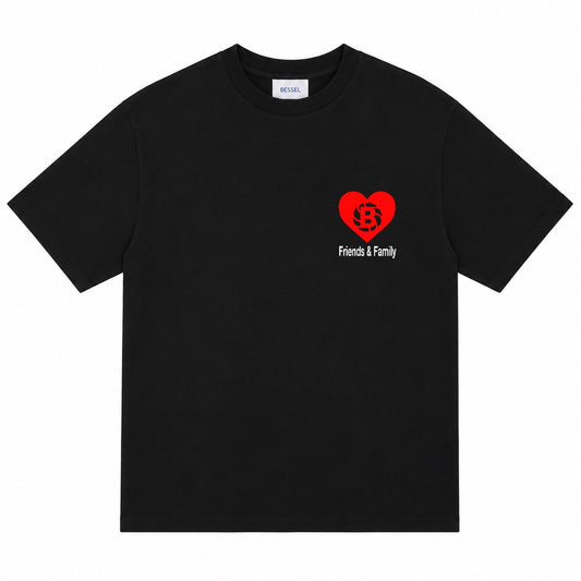 WAVE RIDERS TEE BLACK