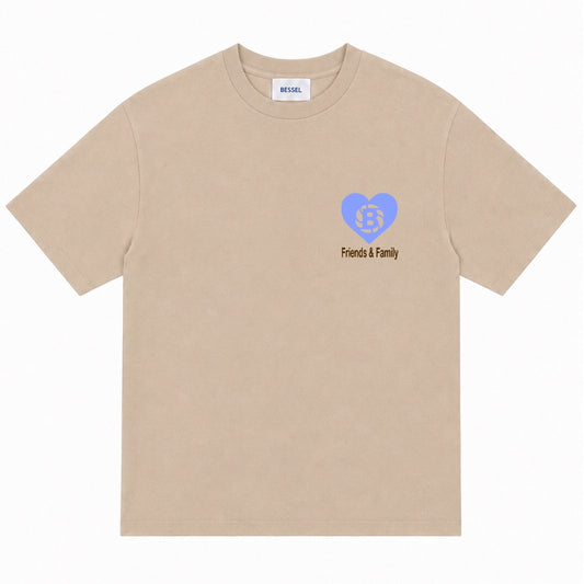 WAVE RIDERS TEE SAND