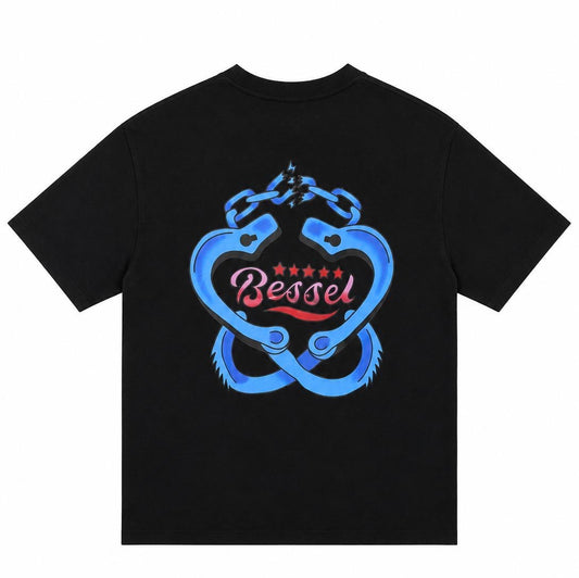 BESSEL PARADAISE TEE BLACK